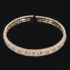 Petite Cubic Zirconia Bracelet – Slim Stackable