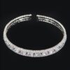 Petite Cubic Zirconia Bracelet – Slim Stackable