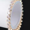 Cubic Zirconia Slim Stackable Bracelet – Petite 2.25 inch