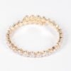 Cubic Zirconia Slim Stackable Bracelet – Petite 2.25 inch