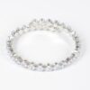 Cubic Zirconia Slim Stackable Bracelet – Petite 2.25 inch