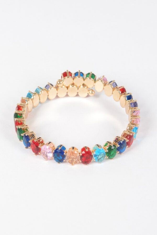 Cubic Zirconia Bracelet – Slim Stackable