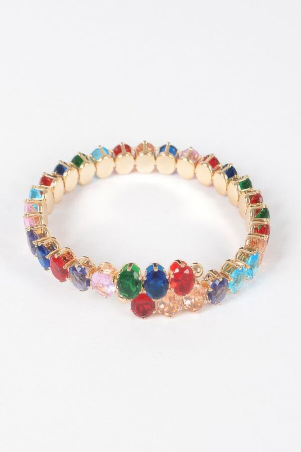 Cubic Zirconia Bracelet – Slim Stackable