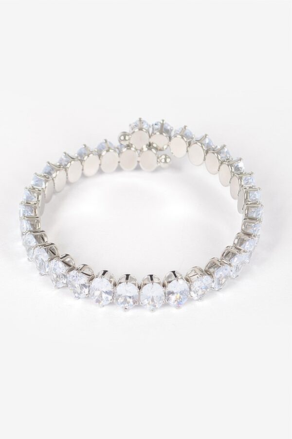 Cubic Zirconia Bracelet – Slim Stackable