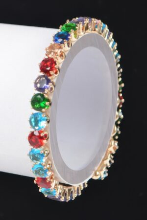 Cubic Zirconia Bracelet – Polished Sparkle
