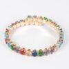 Cubic Zirconia Bracelet – Polished Sparkle