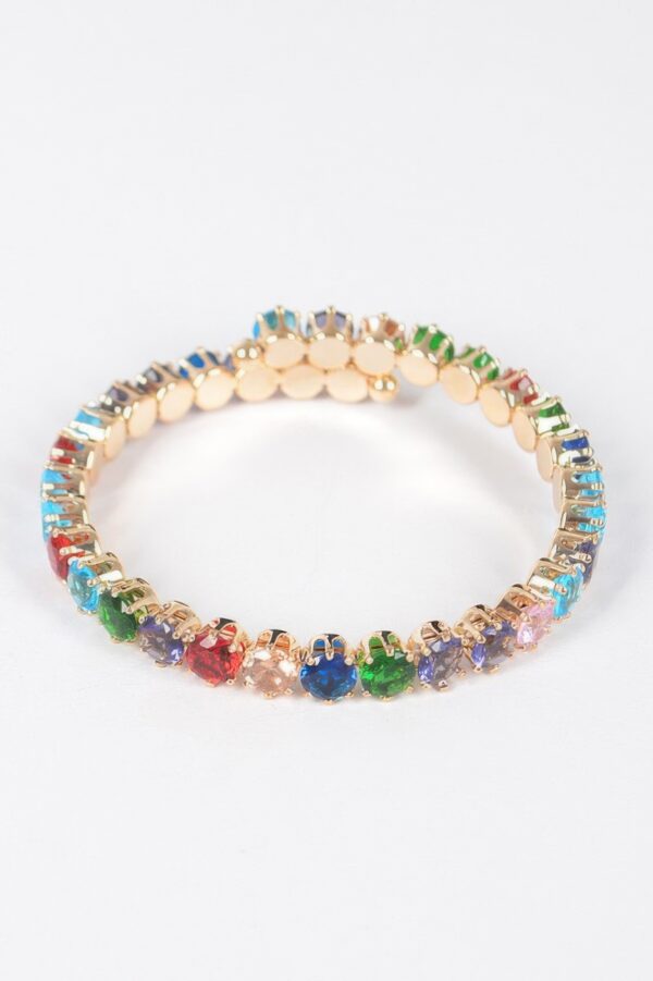 Cubic Zirconia Bracelet – Polished Sparkle