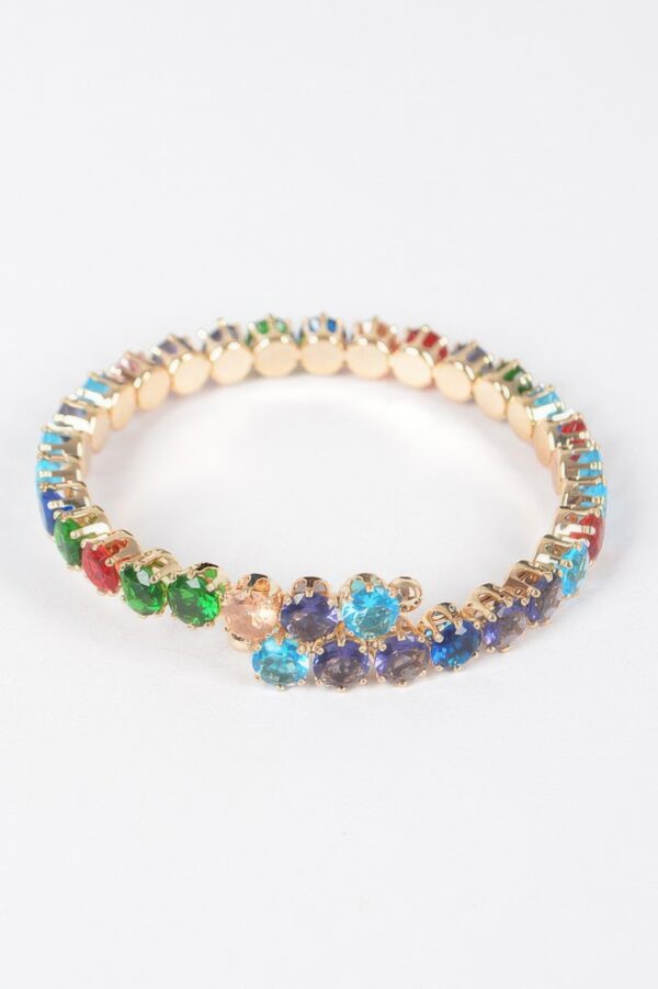 Cubic Zirconia Bracelet – Polished Sparkle