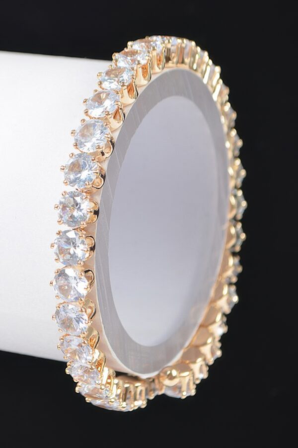 Cubic Zirconia Bracelet – Polished Sparkle