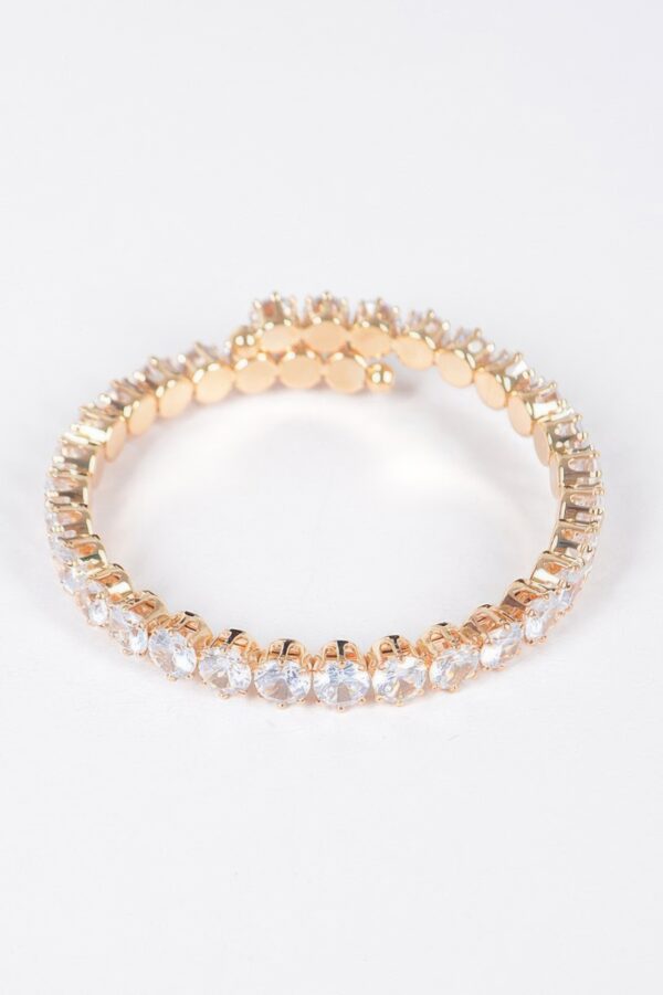 Cubic Zirconia Bracelet – Polished Sparkle