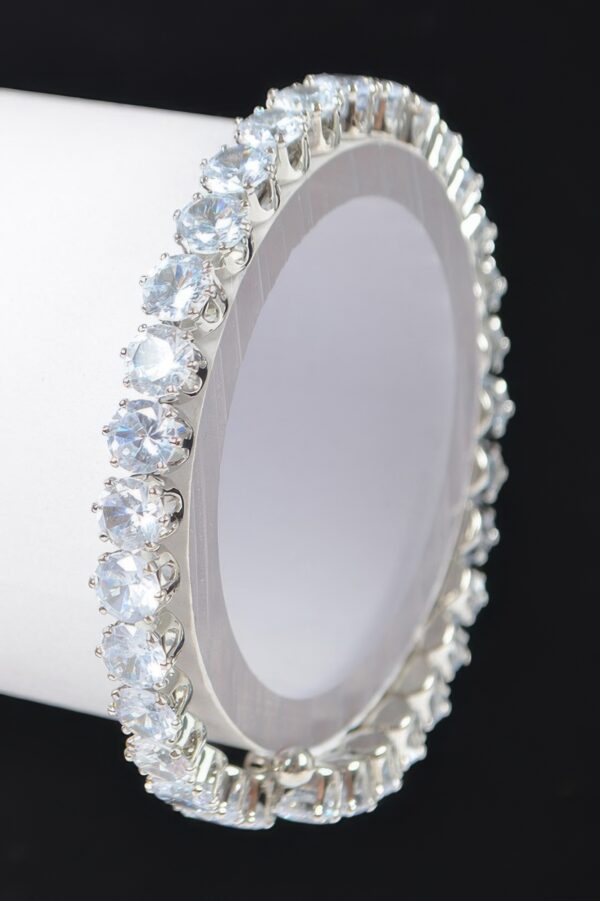 Cubic Zirconia Bracelet – Polished Sparkle