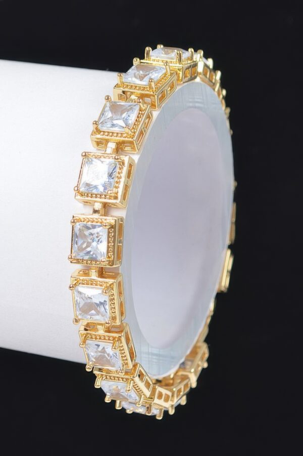Slender Cubic Zirconia Bracelet – 6.5 in Sparkle