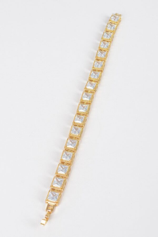Slender Cubic Zirconia Bracelet – 6.5 in Sparkle