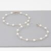 Oversized Stone-Lined Hoop Earrings – 3.2 in