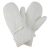 Puffer Quilted Mittens – Padded Polyester Cold-Weather Mittens
