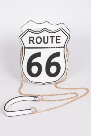 Route 66 Graphic Clutch – Polyurethane & Metal