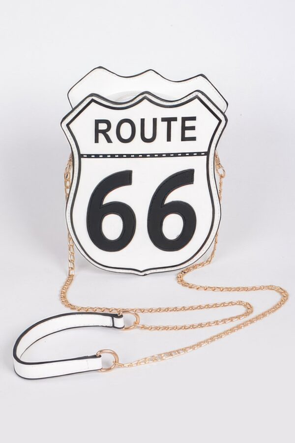 Route 66 Graphic Clutch – Polyurethane & Metal
