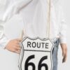 Route 66 Graphic Clutch – Polyurethane & Metal