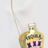 Tequila Clutch – Structured Polyurethane Evening Bag