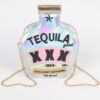Tequila Clutch – Structured Polyurethane Evening Bag