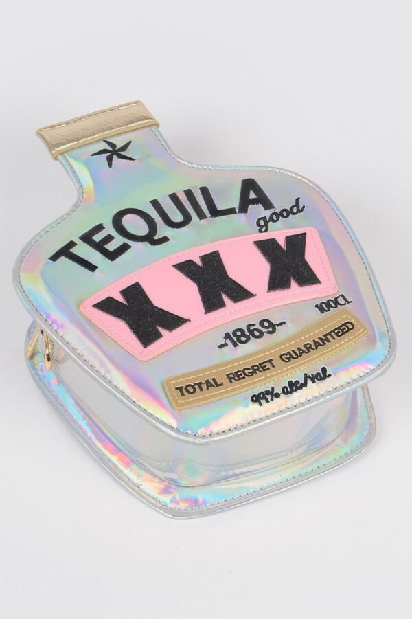 Tequila Clutch – Structured Polyurethane Evening Bag