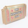 Hangover Club Clutch – Polyurethane Zip Clutch with Bold Print