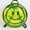 Clear Smiley Backpack – PU See-Through 11 x 11 x 3