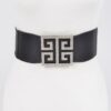Rhinestone Buckle Stretch Belt – 3″ Wide Sparkle Accent