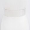 Transparent PVC Waist Belt with Polished Hardware