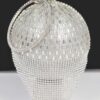 Rhinestone Round Ball Clutch – Spherical Crystal Minaudiere