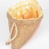 Stone-Covered Mini Bag – Slim Sparkle Clutch