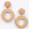 Handmade O-Ring Earrings – Sculptural Oversized Ring