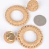 Handmade O-Ring Earrings – Sculptural Oversized Ring