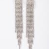 Rhinestone Earrings – Vertical Drop Design