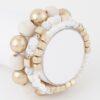 Multi-Stone Beaded Bracelet – Colorful Textured Beads
