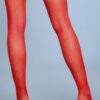 1931 Fishnet Thigh Highs – Solid Thigh Band