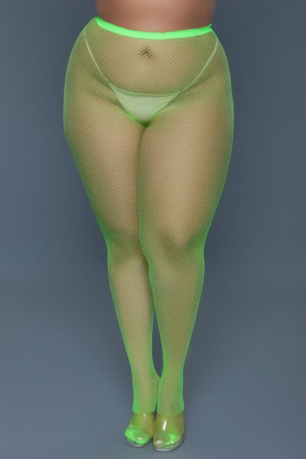 Up All Night Fishnet Pantyhose – Elastic High-Waist