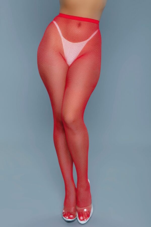 Up All Night Fishnet Pantyhose – Elastic High-Waist