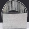 Rhinestone Box Clutch – Fringe Handle Evening Bag