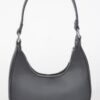 Rhinestone Fringe Hobo Bag with Hot-Fix Stones