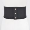 Rhinestone Corset Elastic Belt – Wide Waist Cincher