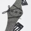 Rhinestone Corset-Style Elastic Waist Belt