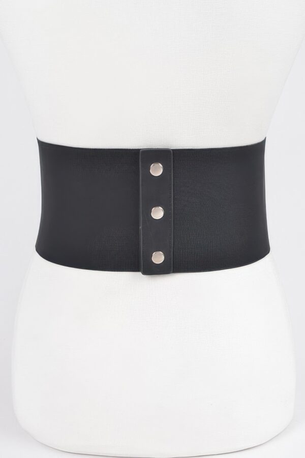 Plus Size Rhinestone Corset Elastic Belt – Wide Cinch