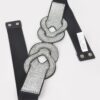 Plus Size Multi-Rhinestone Elastic Waist Belt