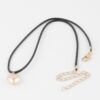 Braided Heart Pendant Necklace – Textured Chain