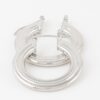 Minimal Flat Hoop Earrings – Sleek 1.2in Hoops