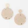 Sequin Plate Earrings – Lightweight Shimmer Discs