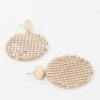 Sequin Plate Earrings – Lightweight Shimmer Discs