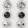 Triple Jeweled Stud Earring Set – Sparkling Trio