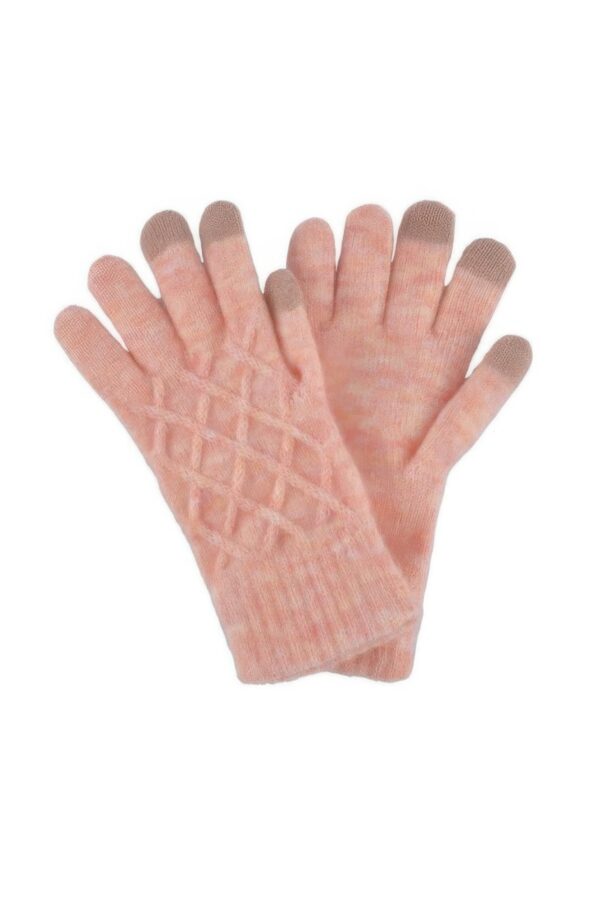 Smart-Touch Soft Knit Gloves – Stretchy Touchscreen
